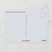 Een Uitzicht van een gracht in Amsterdam Nederland Briefkaart (Achterkant)