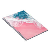 Een uitzicht van een roze zandstrand in New South Notitieboek (Rechterzijde)