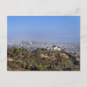 Een uitzicht van een wandelspoor in Griffith Park Briefkaart (Voorkant)