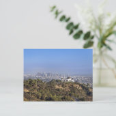 Een uitzicht van een wandelspoor in Griffith Park Briefkaart (Staand voorkant)