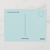 Een Uitzicht van Fiji Briefkaart (Achterkant)