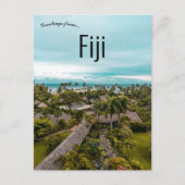 Een Uitzicht van Fiji Briefkaart (Voorkant)
