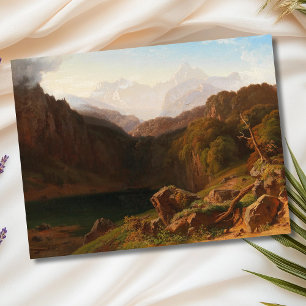 Een Uitzicht van Grossglockner uit Kals Briefkaart