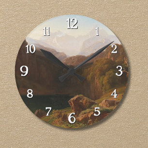 Een Uitzicht van Grossglockner uit Kals Ronde Klok