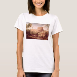 Een Uitzicht van het Colosseum met een reiziger, 1 T-shirt