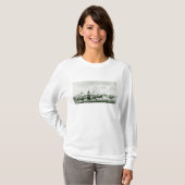 Een Uitzicht van het eiland Saint Lucie T-shirt (Voorkant volledig)