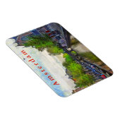 Een uitzicht van het kanaal bij Oudekerk. Magneet (Rechterzijde)