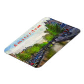 Een uitzicht van het kanaal bij Oudekerk. Magneet (Linkerzijde)