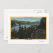 Een Uitzicht van het meer van Castle Rock Briefkaart (Voorkant / Achterkant)