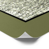 Een Uitzicht van het oog (kleur) Poster (Hoek)