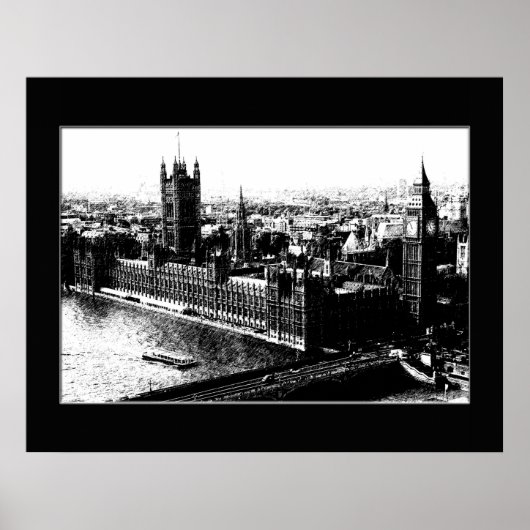 Een Uitzicht van het oog Poster (Voorkant)