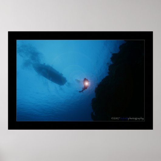 Een Uitzicht van hieronder Poster (Voorkant)