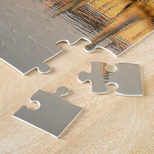 een Uitzicht van Italië Legpuzzel (Zijkant)