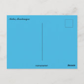 Een Uitzicht van Kotor Montenegro Briefkaart (Achterkant)