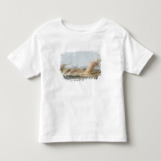 Een Uitzicht van Linga of Lung uit het Zee, 16 nov Kinder Shirts (Voorkant)