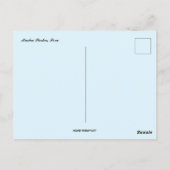 Een Uitzicht van Machu Picchu Briefkaart (Achterkant)