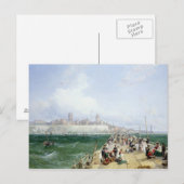 Een uitzicht van Margate van de Pijler, 1868 Briefkaart (Voorkant / Achterkant)