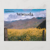 Een Uitzicht van Mérida Venezuela Briefkaart (Voorkant)