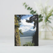 Een uitzicht van Mt. Thielsen over het Diamond Lak Briefkaart (Staand voorkant)