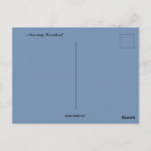 Een Uitzicht van Nuussuaq Groenland Briefkaart (Achterkant)