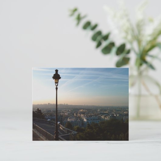 Een Uitzicht van Parijs Briefkaart (Staand voorkant)