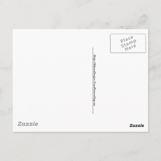 Een Uitzicht van Parijs Briefkaart (Achterkant)