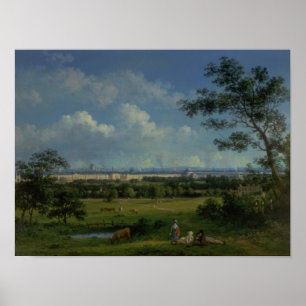 Een Uitzicht van Regent's Park Poster