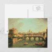 Een Uitzicht van Rome Briefkaart (Voorkant / Achterkant)