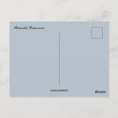 Een Uitzicht van Rumsiki Kameroen Briefkaart (Achterkant)