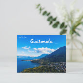 Een Uitzicht van San Juan La Laguna Guatemala Briefkaart (Staand voorkant)