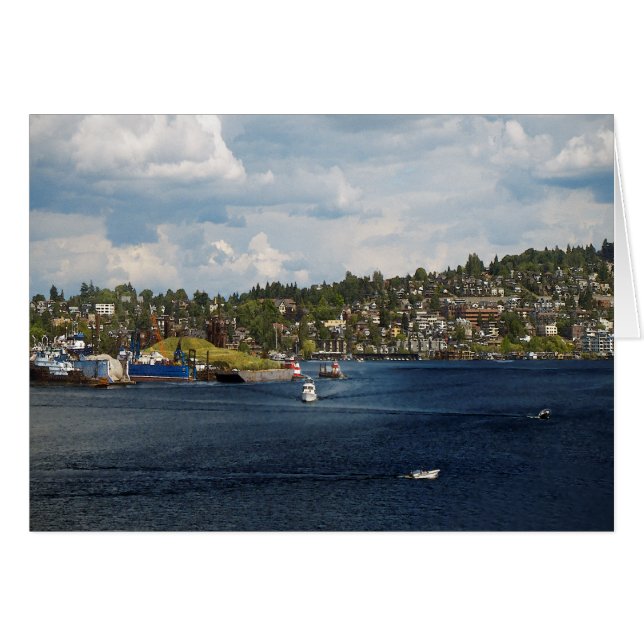 Een Uitzicht van Seattle... (Voorkant Horizontaal)