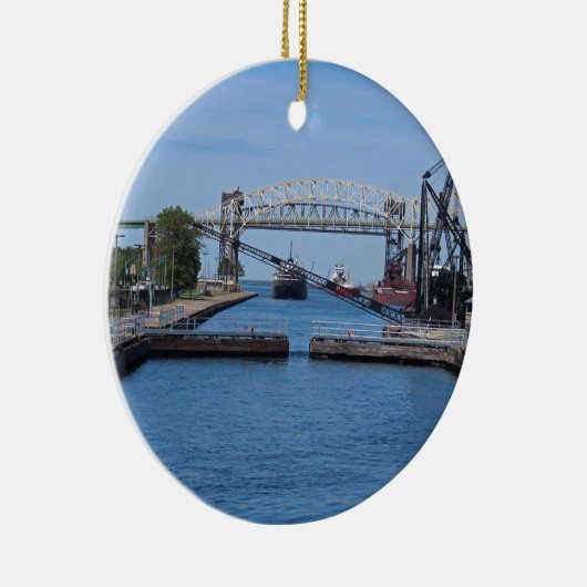 Een Uitzicht van Soo II Keramisch Ornament (Rechts)