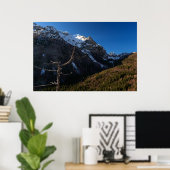 Een uitzicht van Šupca outloook, Slovenië Poster (Thuiskantoor)