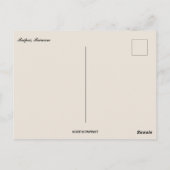 Een Uitzicht van Taipei Briefkaart (Achterkant)