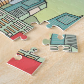 Een Uitzicht van Tokio Legpuzzel (Zijkant)