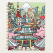 Een Uitzicht van Tokio Planner (Voorkant)