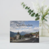 Een Uitzicht van Triesenberg Liechtenstein Briefkaart (Staand voorkant)