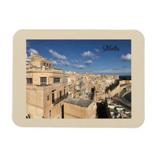 Een uitzicht van Valletta, Malta door Sun, Moon en Magneet