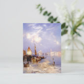 Een Uitzicht van Venetië door Thomas Moran Briefkaart (Staand voorkant)