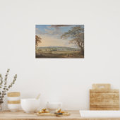 Een Uitzicht van Vinters in Boxley, Kent Poster (Keuken)