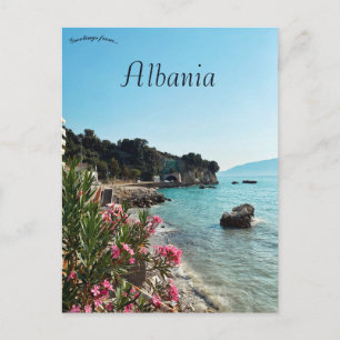 Een Uitzicht van Vlorë Albanië Briefkaart