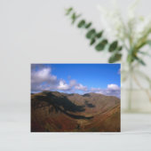 Een uitzicht van Wasdale Head England Briefkaart (Staand voorkant)