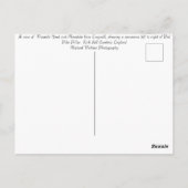 Een uitzicht van Wasdale Head England Briefkaart (Achterkant)