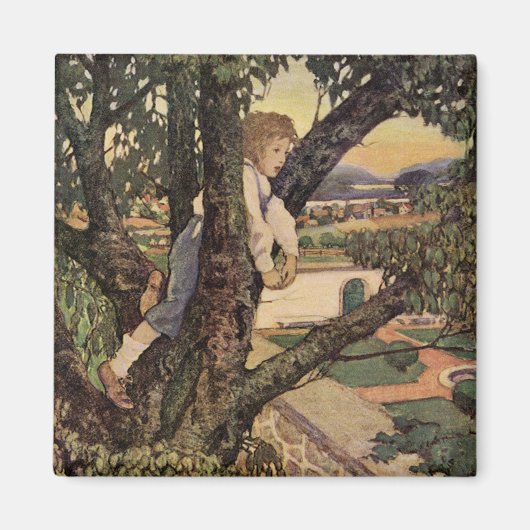 Een uitzicht vanuit de bomen door Jessie Willcox S Magneet (Voorkant)