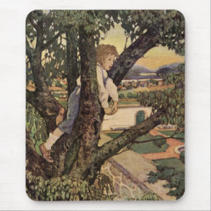 Een uitzicht vanuit de bomen door Jessie Willcox S Muismat