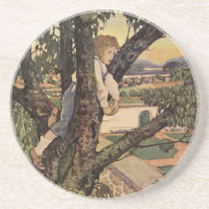 Een uitzicht vanuit de bomen door Jessie Willcox S Zandsteen Onderzetter