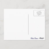 Een uitzicht voor reizigers briefkaart (Achterkant)