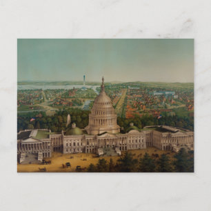 een Uitzicht Washington DC Briefkaart