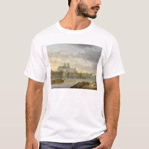 Een Uitzicht Westminster Bridge en de Abbey van de T-shirt