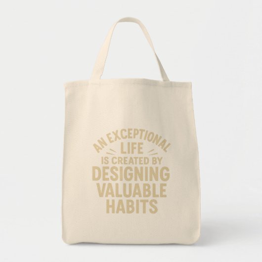 Een uitzonderlijk leven tote bag (Voorkant)